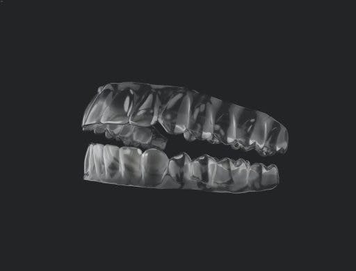 ClearCorrect aligners. 